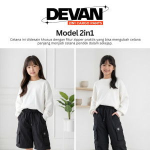 PO DEVAN 2IN1 CARGO PANTS BY UPRIGHT