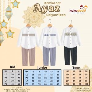 PO KEMKO SET AYAZ (TEEN) BY KAKADEDE