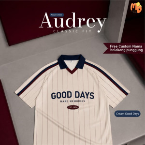 PO TSHIRT JERSEY AUDREY SPORTY CUSTOM NAMA BY MASTER KIDDOS