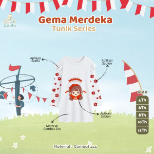 PO GEMA MERDEKA TUNIK SERIES BY DELIFA