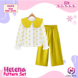 PO HELENA PATTERN SET BY LITTLE NICK