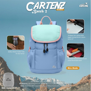 PO CARTENZ BACKPACK BATCH 2 BY VITTO EXPLORE