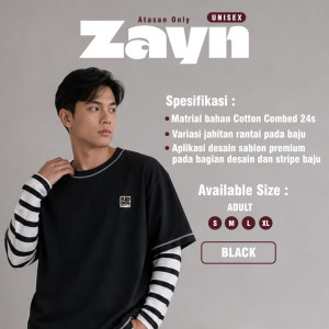 PO TSHIRT ZAYN UNISEX