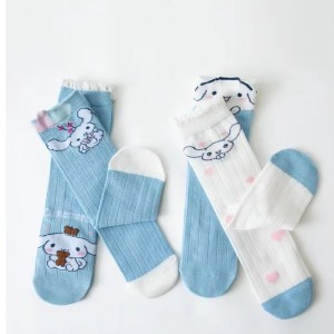 FAST PO MARU COTTON CALF SOCKS - CINNAMOROLL SERIES