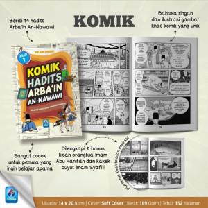 PO KOMIK HADITS ARBAIN AN-NAWAWI JILID 1