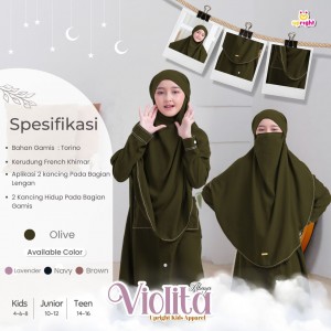 PO ABAYA VIOLITA BY UPRIGHT KIDS APPAREL