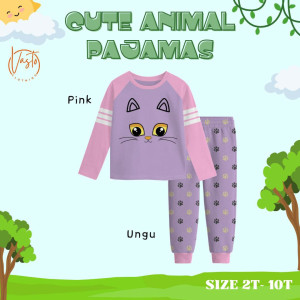 PO CUTE ANIMAL PAJAMAS BY VASTRO CLOTHING