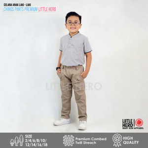 CHINOS PANTS PREMIUM BY LITTLE HERO