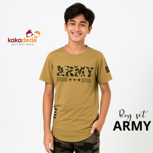 PO BOY SET ARMY (KIDS) BY KAKADEDE