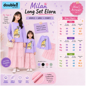 PO MILAN LONG SET ELORA BY DOUBLEZ