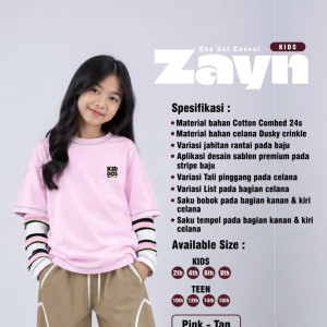 PO ONE SET ZAYN UNISEX