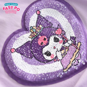 FAST PO SERI 1 SANRIO SEQUIN T-SHIRT