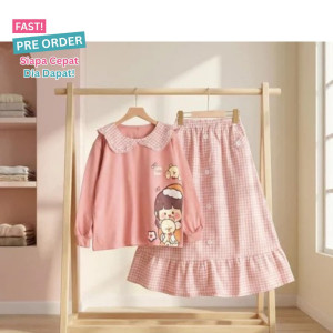FAST PO CUTE BEAR SETELAN ANAK PEREMPUAN