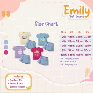 PO EMILY SET JEANS BY CHILDEER