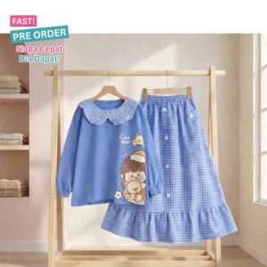 FAST PO CUTE BEAR SETELAN ANAK PEREMPUAN