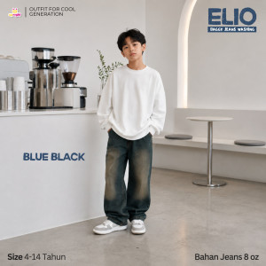 PO ELIO BAGGY JEANS WASHING BY UPRIGHT