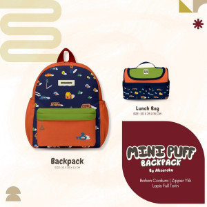 PO MINI PUFF BACKPACK BY AKSARAKU
