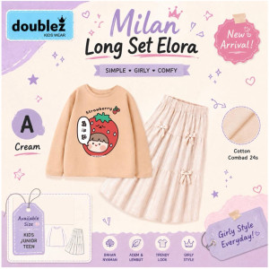 PO MILAN LONG SET ELORA BY DOUBLEZ