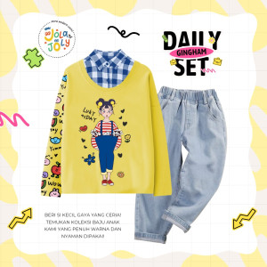 PO DAILY GINGHAM SET BY JOLA JOLY