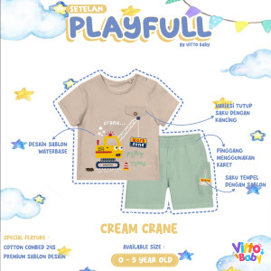 PO SETELAN PLAYFULL BY VITTO BABY