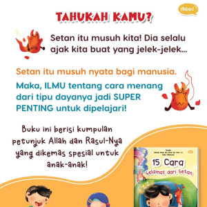 PO BUKU 15 CARA SELAMAT DARI SETAN - AHLAN