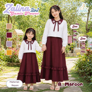PO ZALINA 2IN1 GAMIS BY DELIFA