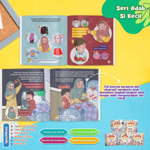 PO BUKU SERI ADAB SI KECIL (PAKET 5) BY RANAH