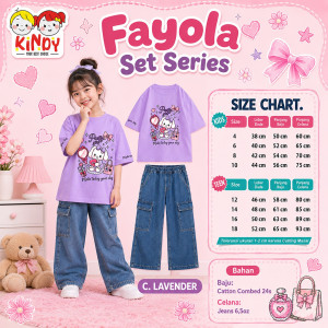 PO FAYOLA SET BY KINDY KIDSWEAR