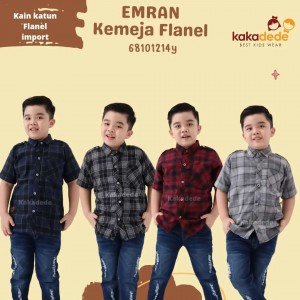 EMRAN KEMEJA FLANEL BY KAKADEDE