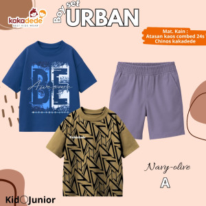 PO BOY SET URBAN (KIDS) BY KAKADEDE