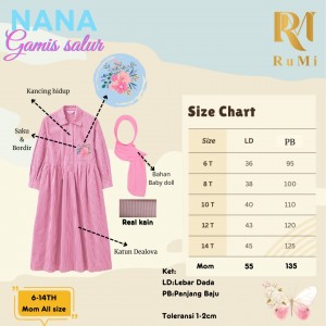 PO NANA GAMIS SALUR BY RUMI