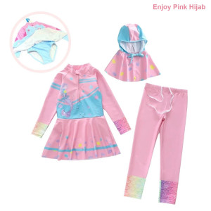 FAST PO 3IN1 TUNIK GIRL SERIES BAJU RENANG