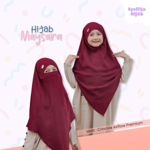 PO HIJAB FK MAYSARA V SHAPE BATCH 2 BY SYAFIQA