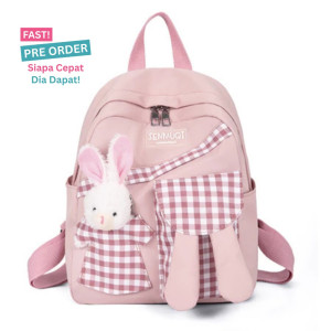FAST PO BUNNY SQUARE BACKPACK