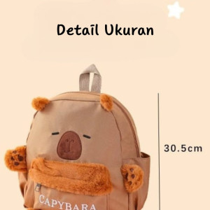 PO RANSEL MINI CAPYBARA
