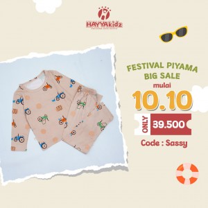 SERI 1 SASSY PANJANG PANJANG SET PIYAMA