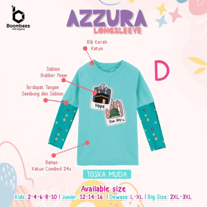 PO AZZURA LONGSLEEVE BY BOOMBEES