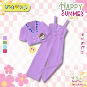 PO HAPPY SUMMER ONESET BY DENOORA