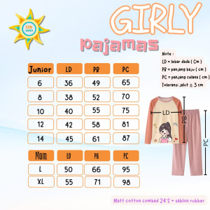 PO GIRLY PAJAMAS BY SUN EARTH
