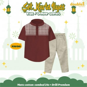 SET KURTA ILYAS BY DOUBLEZ