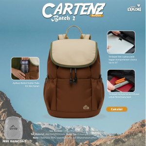 PO CARTENZ BACKPACK BATCH 2 BY VITTO EXPLORE