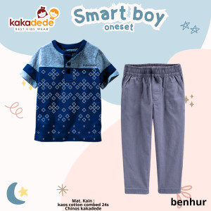 PO SMART BOY ONESET (TEEN) BY KAKADEDE