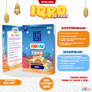 PO BUKU IQRO COSTUME NAMA BY VITTO