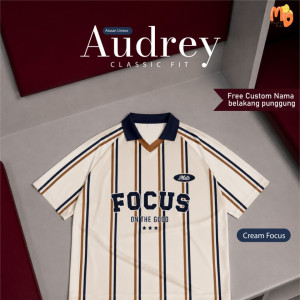 PO TSHIRT JERSEY AUDREY SPORTY CUSTOM NAMA BY MASTER KIDDOS