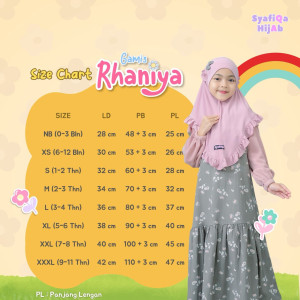 PO GAMIS RHANIYA SET BY SYAFIQA HIJAB