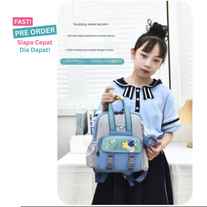 FAST PO BUNNY AND SPACE BACKPACK