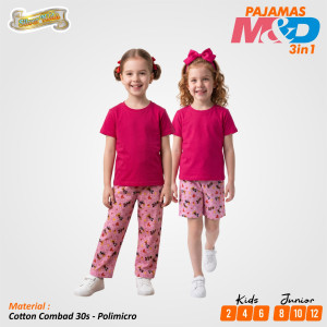PO SET PAJAMAS M&D 3IN1 BY SILVERKIDS
