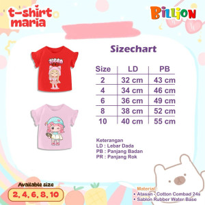 PO TSHIRT MARIA BY BILLION