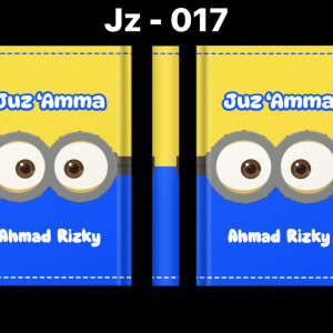 PO JUZ AMMA TAJWID WARNA 7IN1 CUSTOM NAME