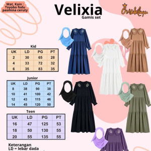 PO VELIXIA GAMIS SET BY ORISABILAQU